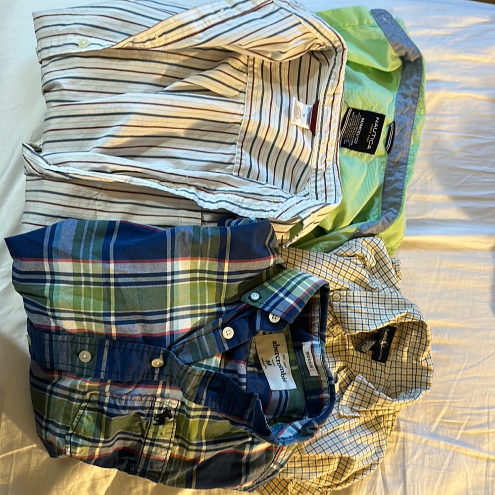 Youth boys button down shirts long sleeve